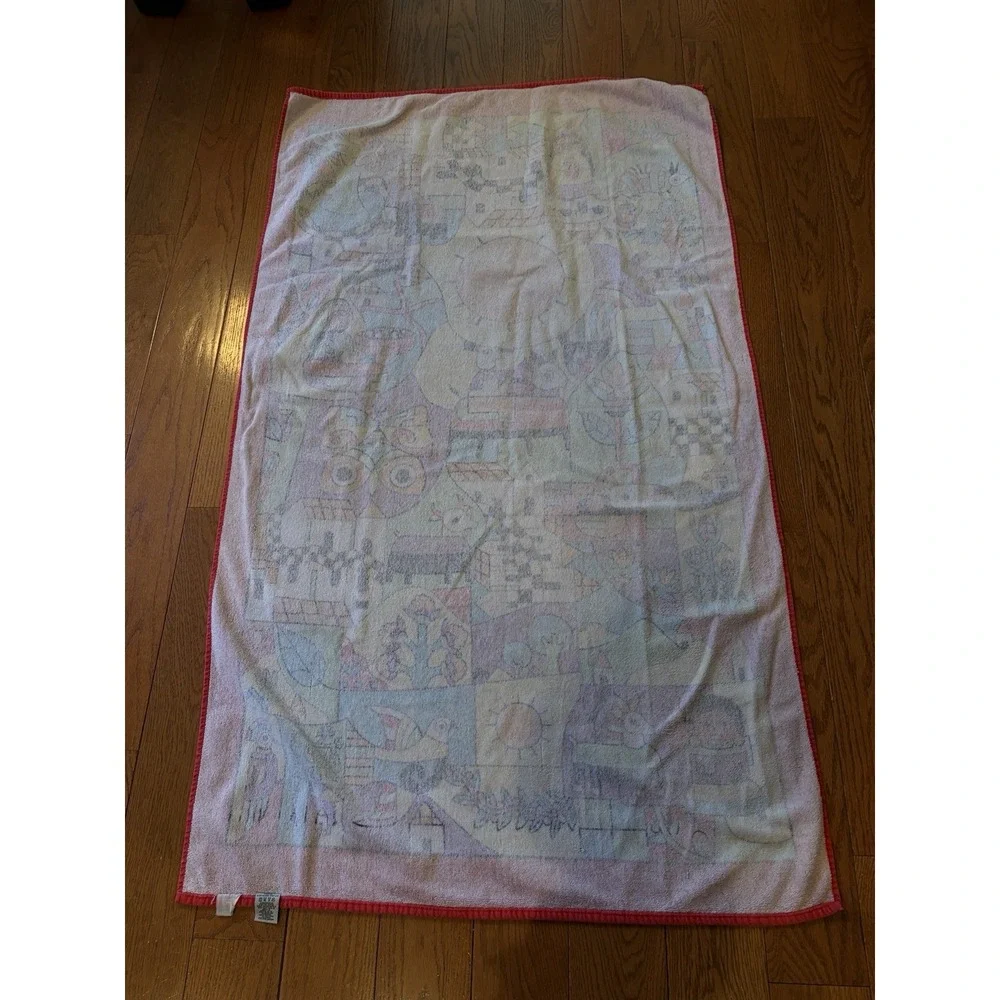Hilasal‎ El Salvador Beach Towel Bright Colors Cotton Folk Art Culture